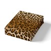 Leopard Print Fitted Sheet Luxury Cheetah Printed Bed Sheet Set