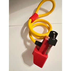 Unbranded Anti-Theft Car Steering Wheel and Safety Clip Lock