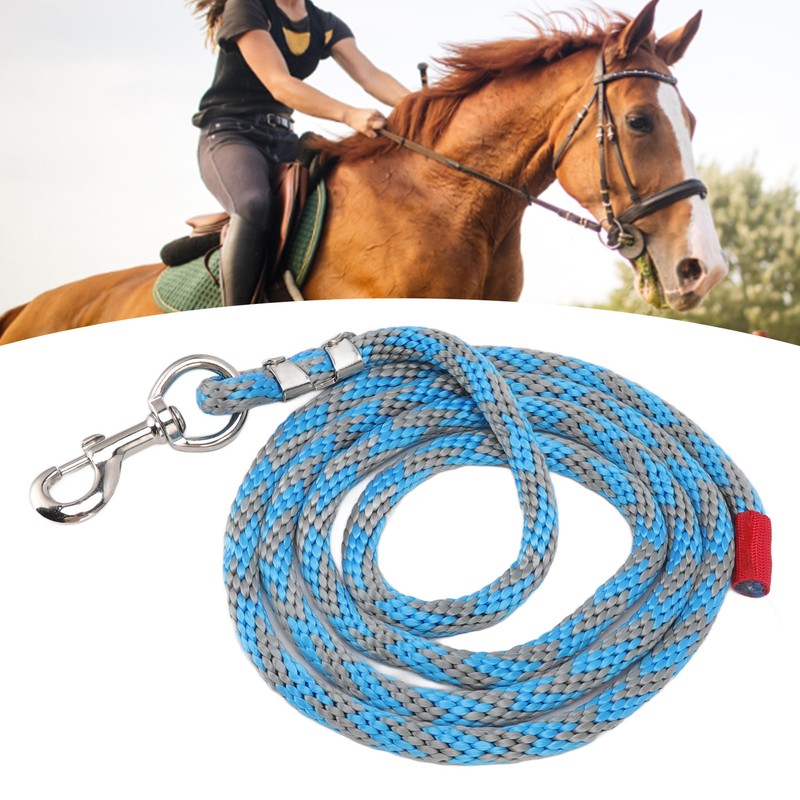 Horse Rope Thickened Wearable Soft Touch Nylon Pet Leash with