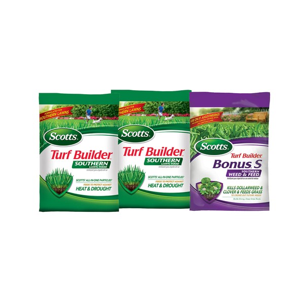 Scotts Scotts Turf Builder 3-Part Southern Lawn Care Plan, Includes