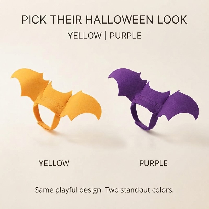 Pet Costume Accessories for Cats & Dogs – Fun Bat