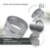 Vent Systems 6'' Inch Galvanized Steel Duct Connector - Round