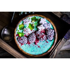 Mynatura Blue Spirulina Powder, Blue Spirulina, Microalgae, Algae, Natural Fabric, Sodium Citrate, Trehalose (2 x 30 g)