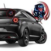4R Quattroerre.it 9029 Sticker Paw Wolf Black 20 x 24