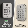 Wyze Auto-Lock Bolt, Fingerprint Unlock with Keypad, Electronic Entry Door