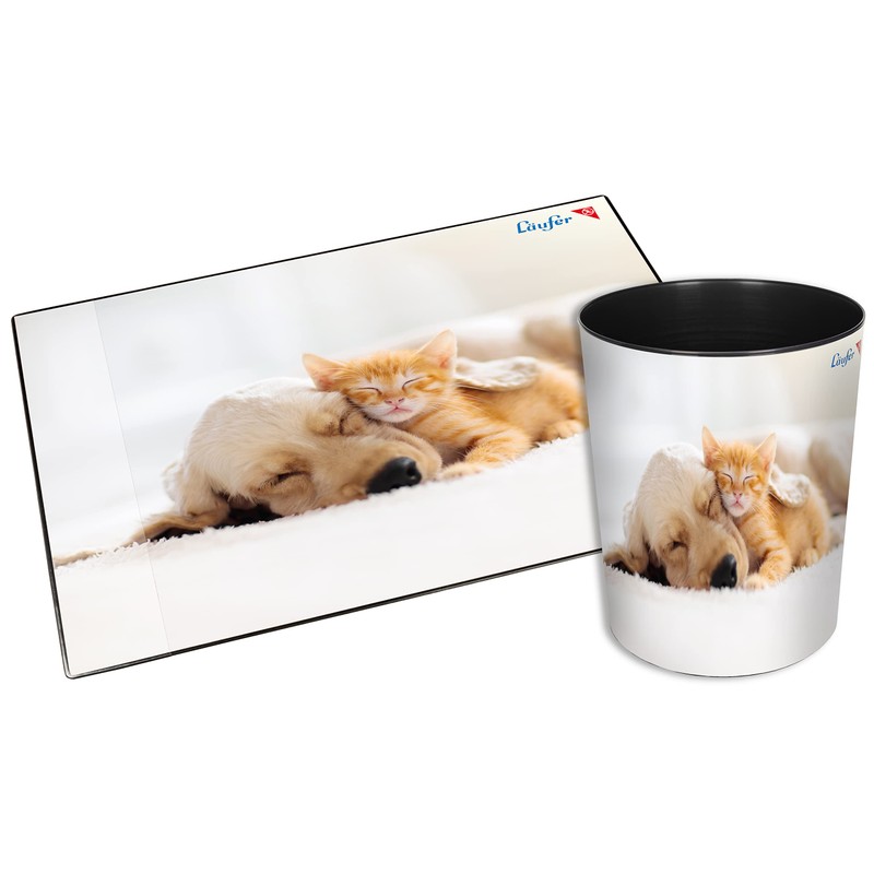 Läufer 26667 Dog and Cat Waste Paper Bin, 13 Litre