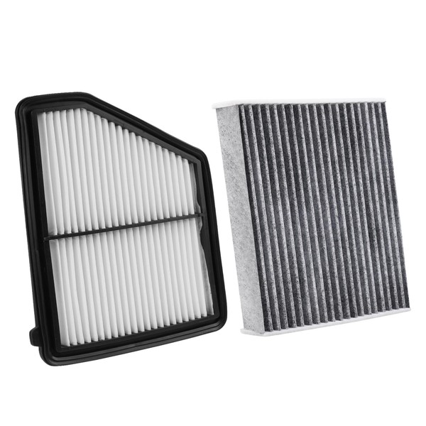 RVgolf Engine+Cabin Air Filters Fit for Honda Civic 2016-2024 (2.0L),