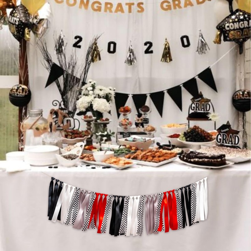 Gostman Racing Theme Ribbon Tassel Garland Banner