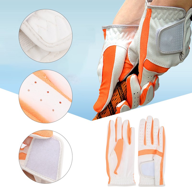 Professional Golf Gloves for Young Children Breathable Fiber Cloth Gloves