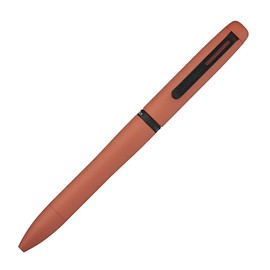 Mitsubishi Pencil Tri-Color Ballpoint Pen, Jetstream Prime, Lite Touch Ink, Black/Red/Blue, 0.5 mm (Brick Orange SXE3LPR05-BOR)