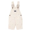 Oshkosh Boy World's Best Overalls, Carrot Stripe, 5T