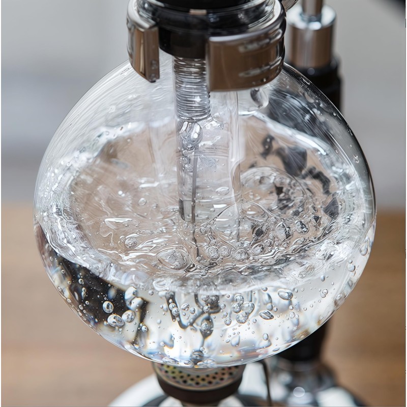Borasilicate Glass Syphon Coffee Maker, 5-Cup 600ml(20.3 oz) Vaccum Gravity