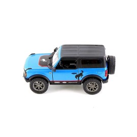 Kinsmart 5438DFB 2022 BY KINSMART Ford Bronco Hard Top 1:34 Scale Diecast  Blue (NO BOX)