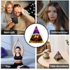 VBNZBK Orgonite Pyramid Crystals Pyramid Large Gemstones Pyramids Zodiac Sign