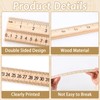 gisgfim 36 Pack 39 Inches Wood Double Sided Meter Stick