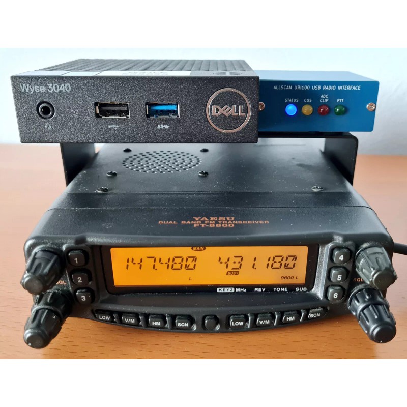 Universal AllScan URI110 USB Radio Interface AllStar EchoLink for Mobile