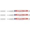 Edding Paint Marker 780 White 0.8 mm Pack of 3