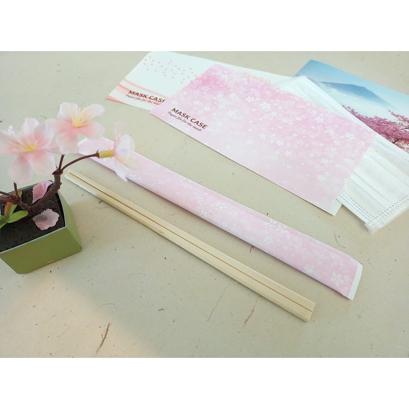 Kyushu Shoko SAKURA SK-1 Chopsticks, 100 Pairs Aspen Genroku Chopsticks,