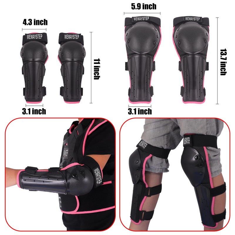 Kids' Dirt Bike Gear - Motorcycle Armor Vest with Chest,