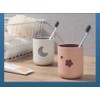 Rabyleo Two-Color Lucky Pair Cup Bathroom Toothbrush Cup Household Cartoon