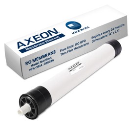 Axeon HF4-2514 RO Membrane – 225 GPD Commercial Reverse Osmosis Element, 2.5 x 14 Inches, Thin Film Membrane, Up to 98% TDS Rejection, Ideal for Light Commercial Systems 200386