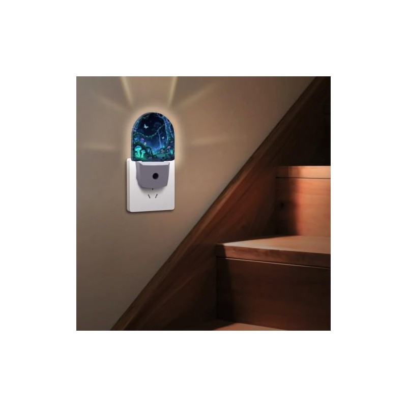 Luces nocturnas de pared con luces LED de fantasía bioluminiscente
