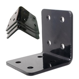 Beam Bracket, 4" X 4" X 3.5” Heavy Duty Corner Bracket. Fireplace Mantel Brackets Made of Premium Heavy Duty Alloy Steel. Corner Steel