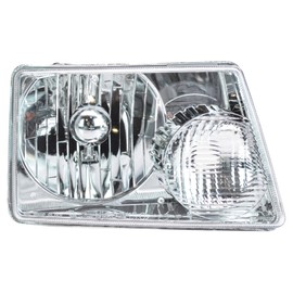 TRQ Passenger Side Headlight Assembly Compatible with 2001-2011 Ford Ranger FO2503173