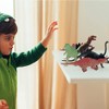 Playlearn Glow In Dark UV Dinosaur Set, Charge in the