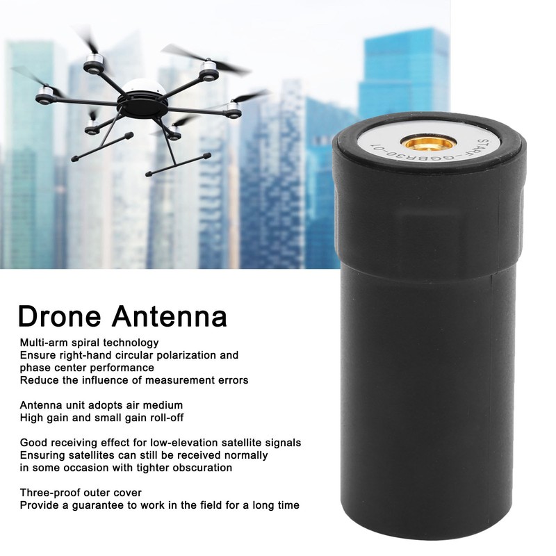 Drone Antenna UAV RTK 4‑Arm Spiral Agricultural Machine Intelligent Transportation
