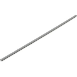 Wave OM-389 Material Series Plastic Round Rod, Gray, Outer Diameter 0.2 inches (4.0 mm), Set of 4, Hobby Material