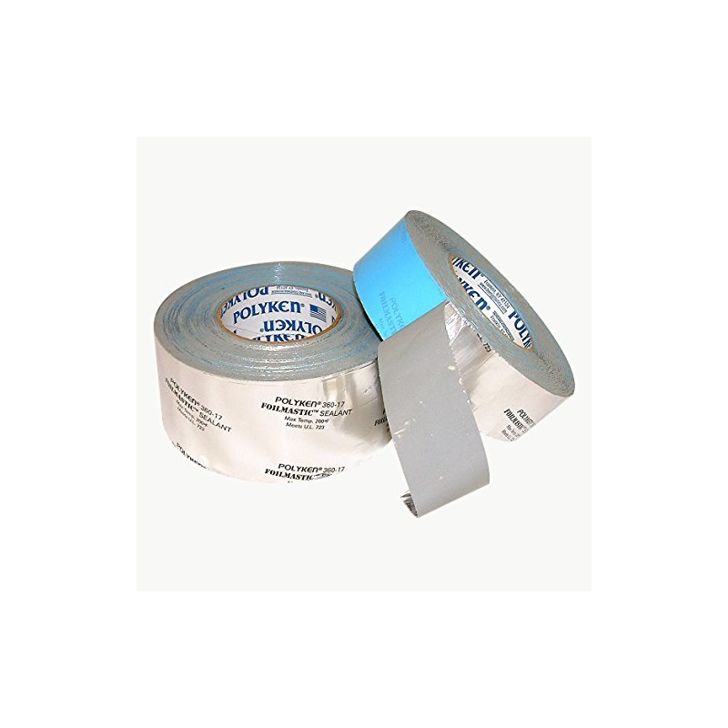 Nashua 360-17/SI3100 Polyken 360-17 Heavy Duty Foil/Butyl Rubber Tape, 17