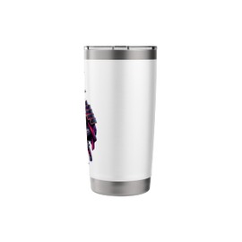 Samurai Owl Japanese Anime Stainless Steel Insulated Tumbler