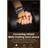 Leather Weight Lifting Gloves Wrist Straps for Weightlifting, Adjustable Weight