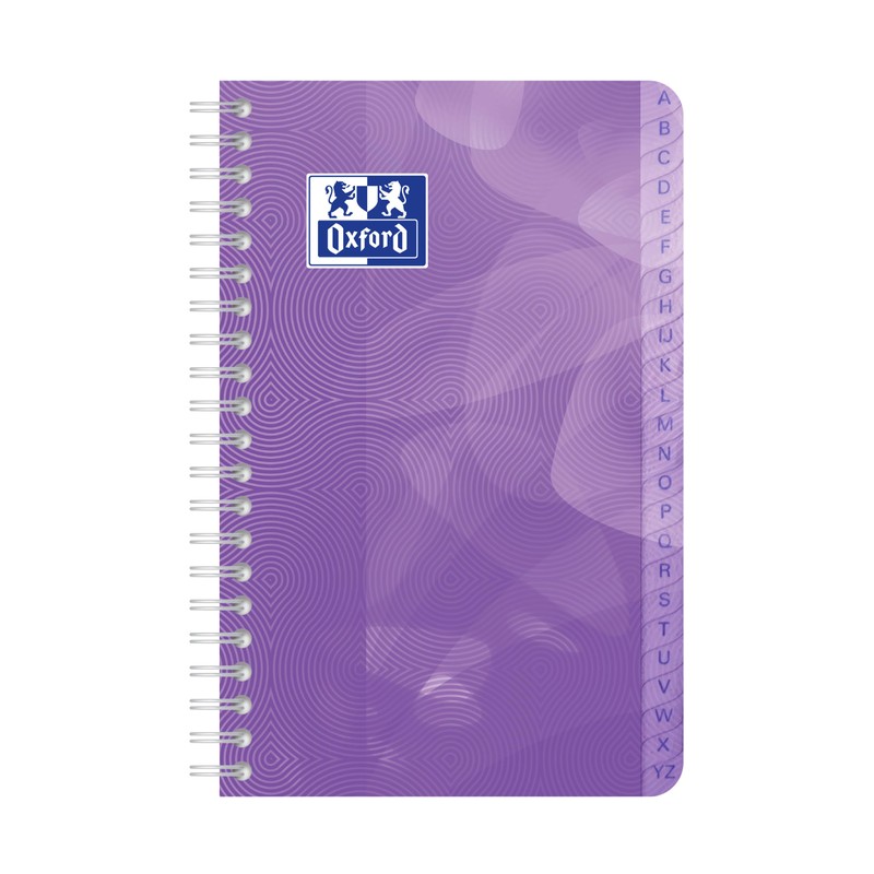 Oxford Spiral Index Polypropylene Cover 11 x 17 cm 100