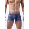 Golirsteca - Calzoncillos tipo calzones de algodón 3D para hombre,