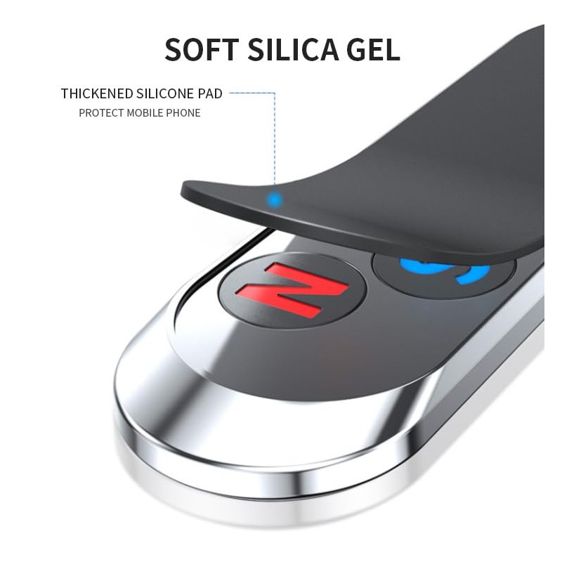 Magnetic Car Phone Holder, Powerful Magnet Mount for Dash, Sticks