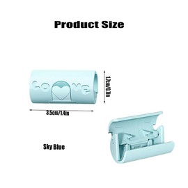 10 Pcs Bed Sheet Grippers, Bed Sheet Clips, Bed Sheet Fasteners Clips,Grippers Duvet Cover Clips Sheet Clips for Bedding Sheet Holder That Hold Slip and Fall Out Keep (Sky Blue)