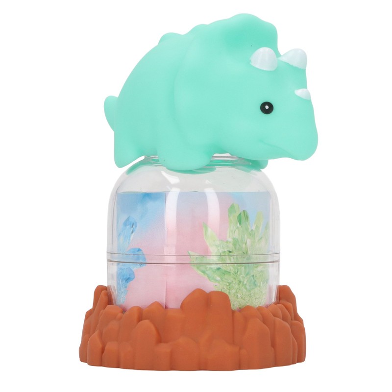 Kids Rhinestone Growing Kit with Light Up Display Dinosaur Doll