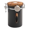 TEDSWAIT Coffee Canisters Airtight Coffee Bean Storage Container Kitchen Stainless