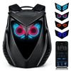 Led Backpack with Programmable Screen, App Control DIY Owl Eyes