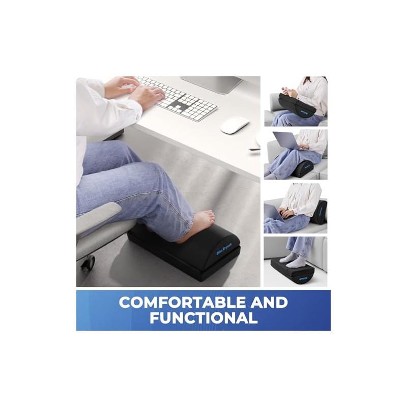 BlissTrends Foot Rest for Under Desk at Work-Versatile Foot Stool