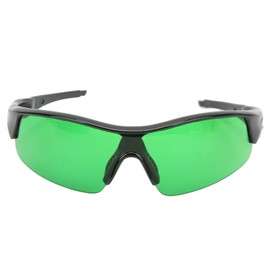 UV Safety Glasses, Grow Room Glasses, Hydroponic Indoor Safety Glasses for Anti-UV HPS LED Light Reflection (Blue)