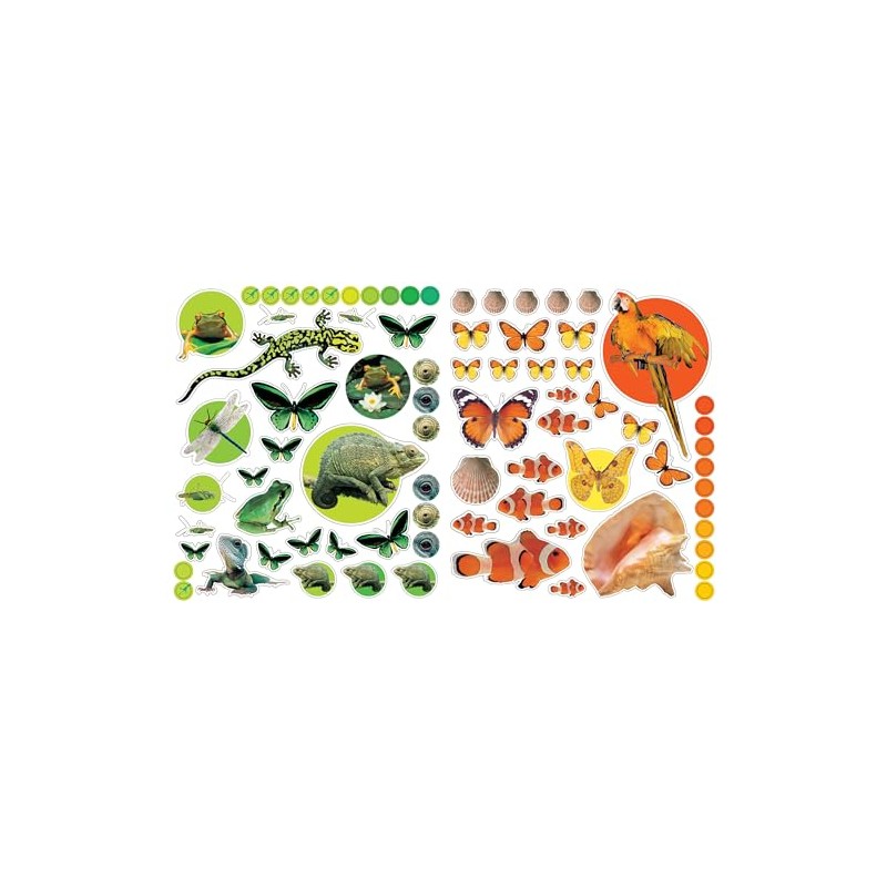 Eyelike Stickers: Animals