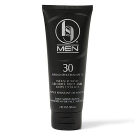 BLACK GIRL SUNSCREEN Men’s Face & Body Moisturizing Sunscreen Lotion SPF 30, No White-Residue for Melanin Rich Skin, Infused with Licorice Root & Hops Extract, Fragrance Free (3 Fl. Oz.)