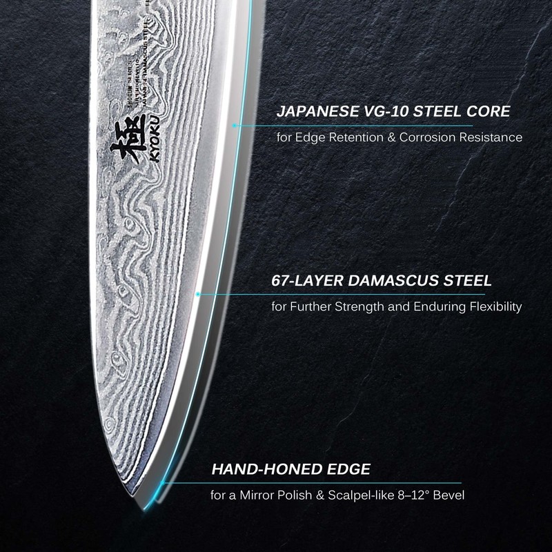KYOKU Paring Knife - 3.5" - Shogun Series - Japanese