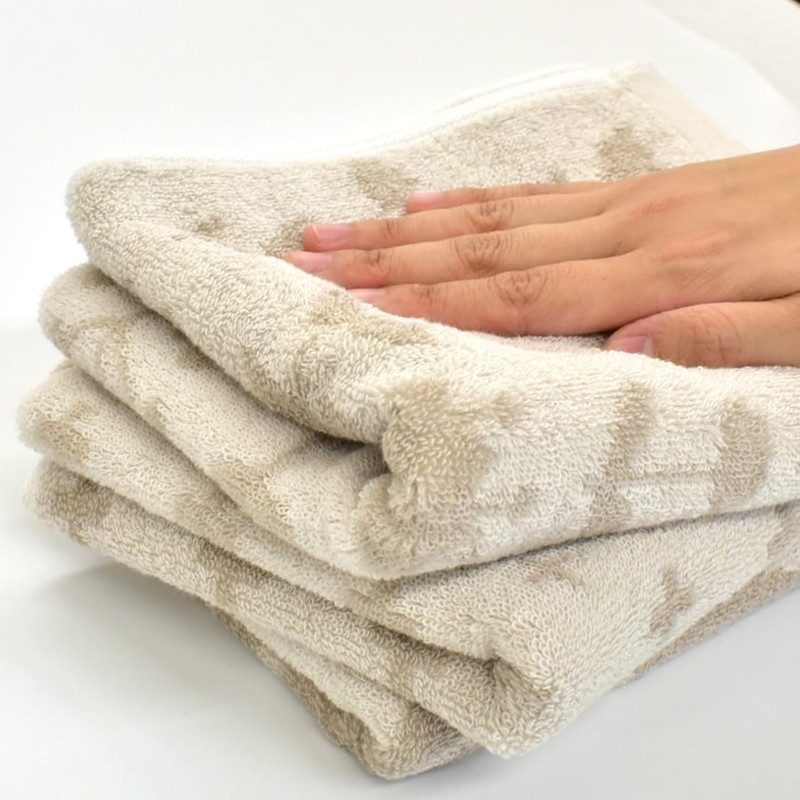 Bath Towels, Set of 3, Made in Imabari, Nordic, Water