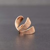 Gold Sterling Silver Ear Cuff Earring, Greek Ear Cuff for