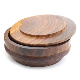 Jag Shaving Shaving Bowl - Wooden Shaving Brush Bowl - Sustainable Shaving Soap Dish - with Lid - Shaving Soap Dish - for Shaving Soap - Shaving Cream Bowl - Sustainable Collection