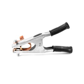 QWORK Welding Ground Clamp, 2 Pack 500AElectroplated Ground Clamp Copper Welding Earth Clip for Manual Welder Copper US Type